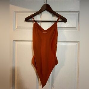 American Eagle Outfitters Terracotta Bodysuit